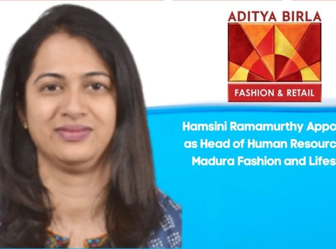 Madhura Fashion & Lifestyle names Hamsini Ramamurthy as new Head-Human Resources